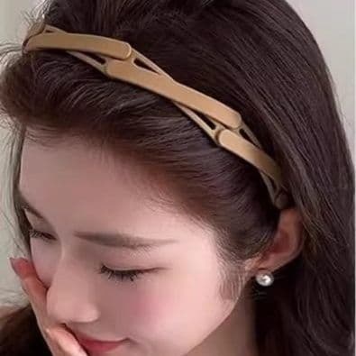 ヘアアクセサリー カチューシャ 伸縮自在多機能