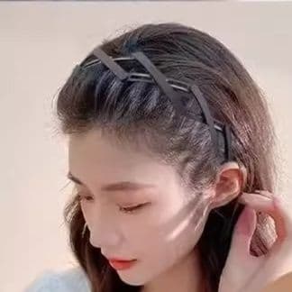 ヘアアクセサリー カチューシャ 伸縮自在多機能