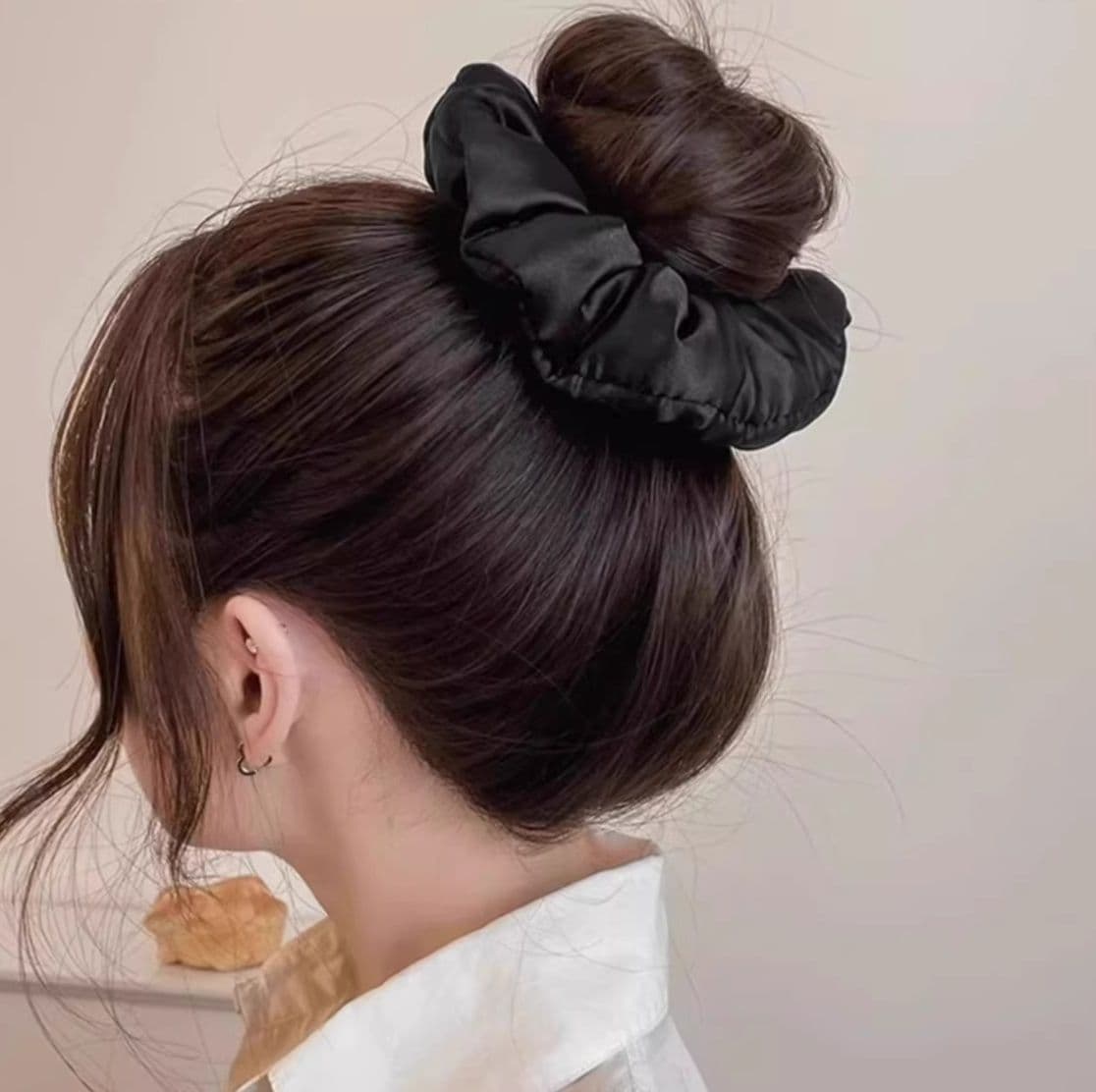 ヘアアクセサリー シュシュ 絹美人
