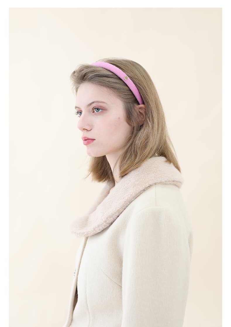 ヘアアクセサリー カチューシャ シンプル上品細身カチューシャ