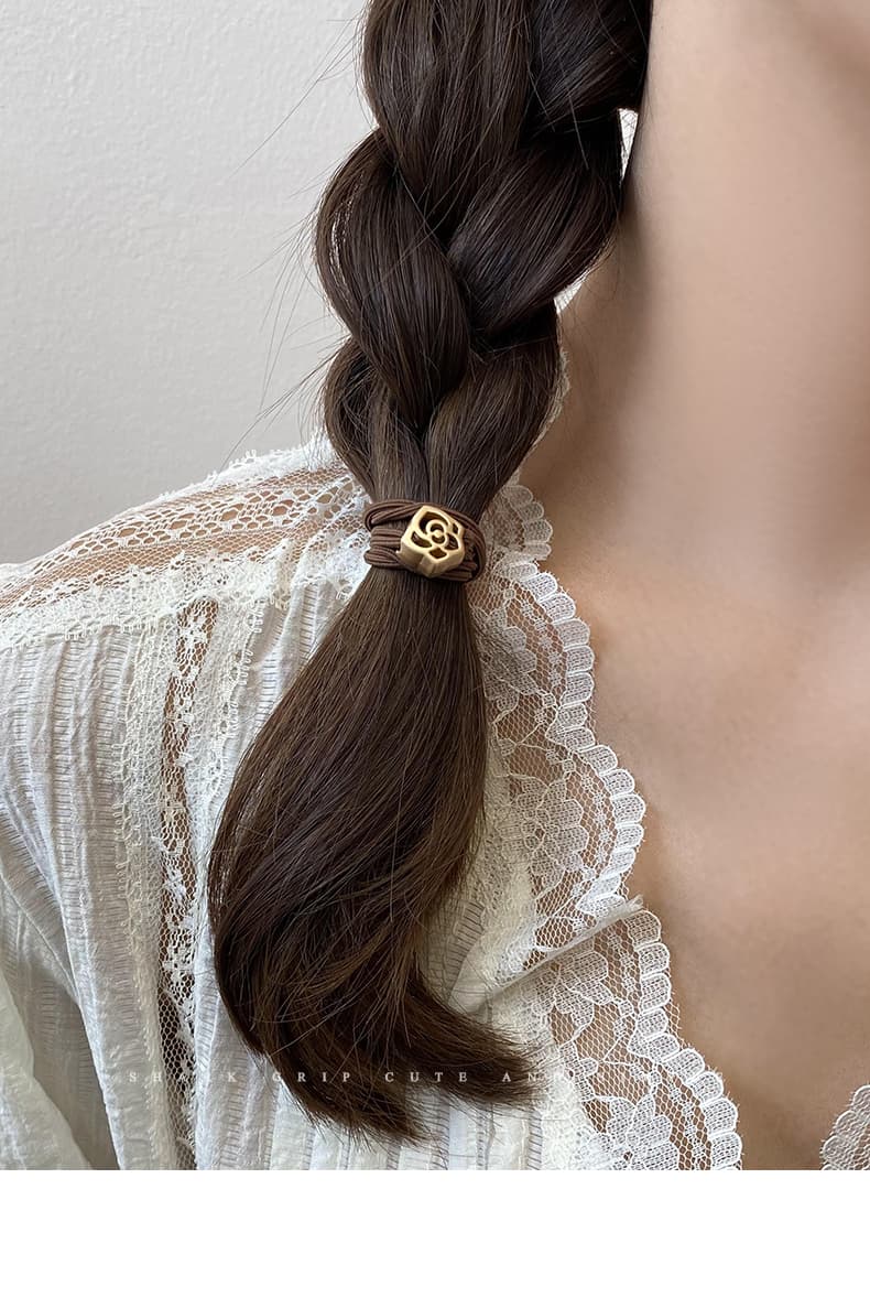 ヘアアクセサリー 小さな輝き モチーフシュシュ