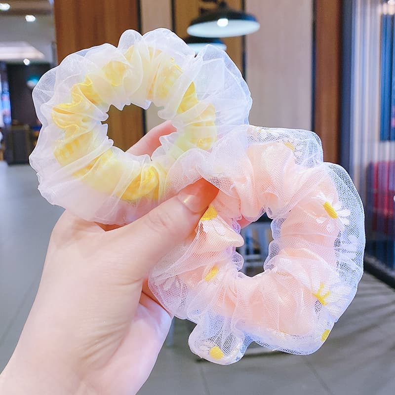 ヘアアクセサリー シュシュ 夢見るチュール