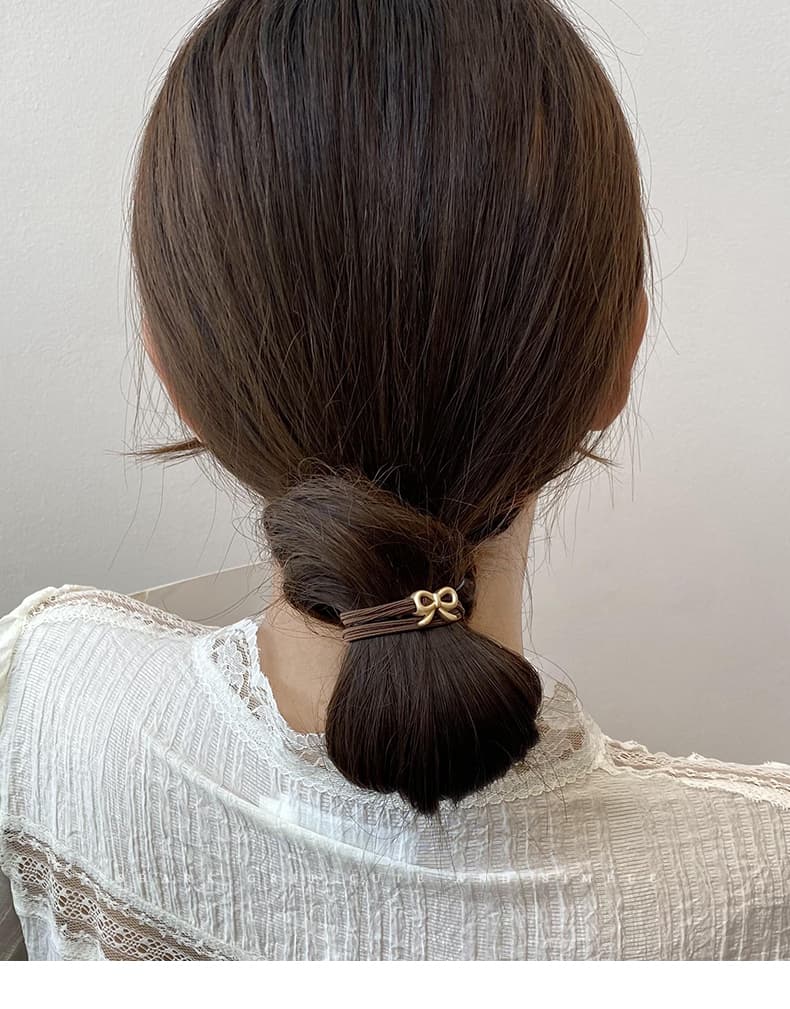 ヘアアクセサリー 小さな輝き モチーフシュシュ