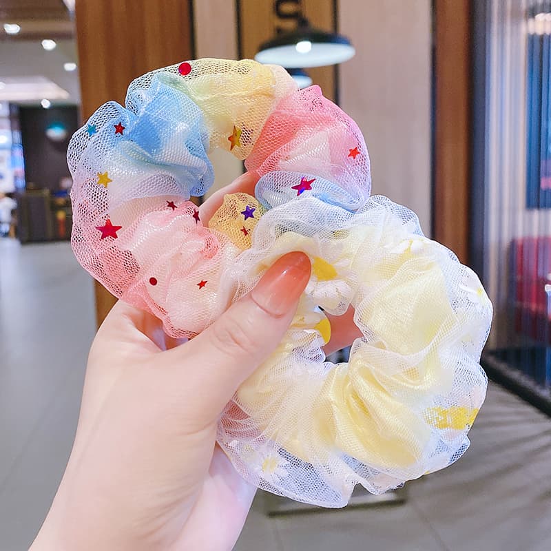 ヘアアクセサリー シュシュ 夢見るチュール