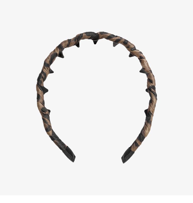 ヘアアクセサリー カチューシャ 編み込みツイストカチューシャ