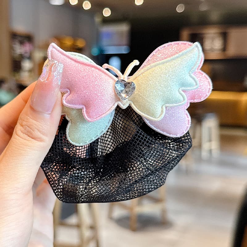 ヘアアクセサリー シュシュ プロ仕様メッシュネットシュシュ