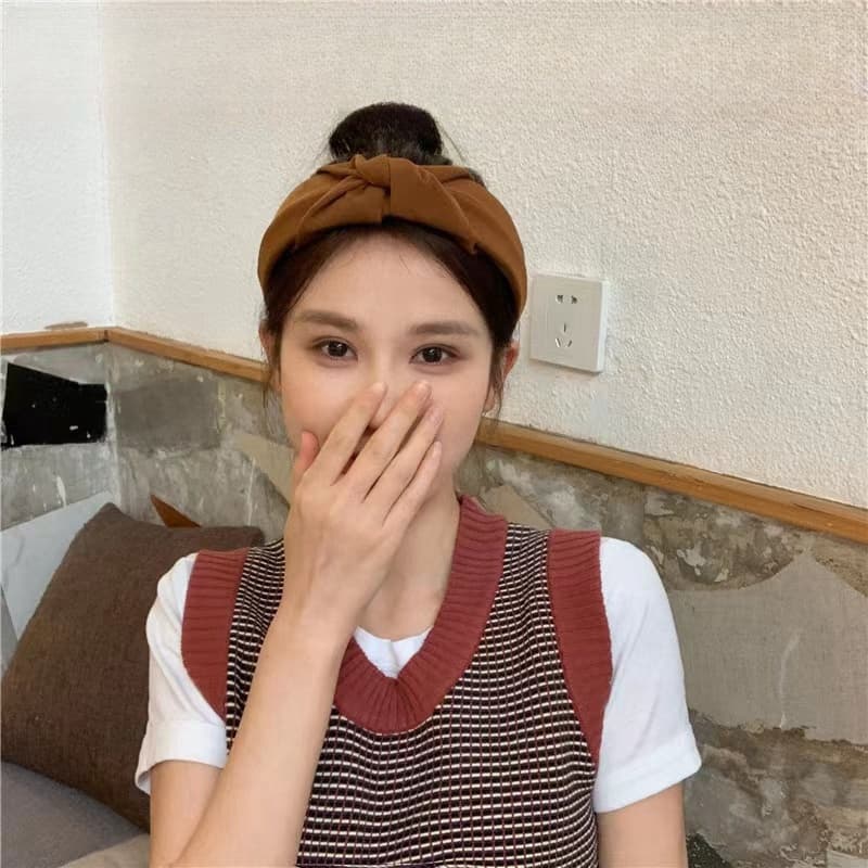 ヘアアクセサリー カチューシャ 優雅な結び目