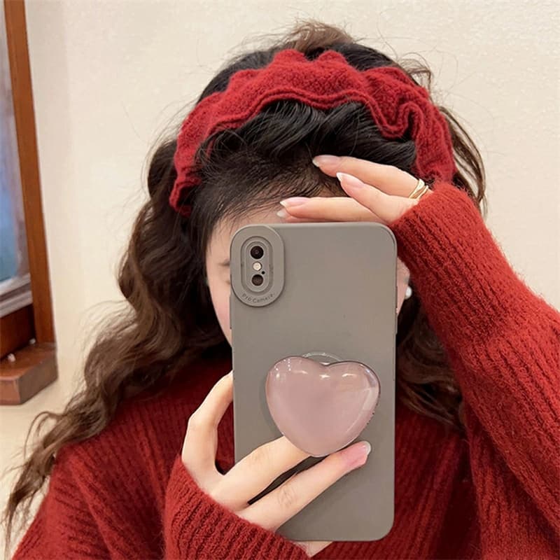 ヘアアクセサリー カチューシャふわもこ波打ち