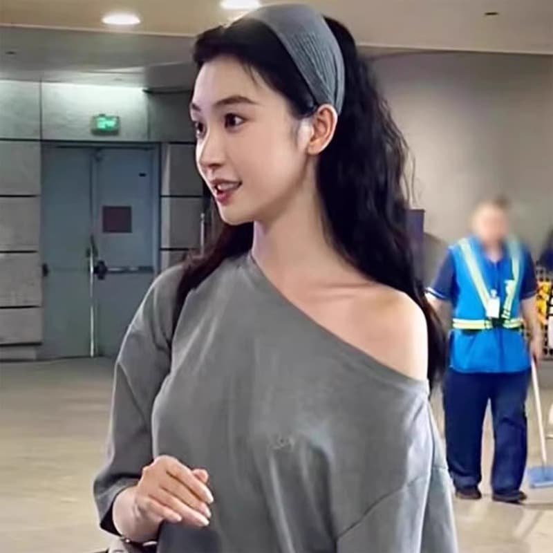 ヘアアクセサリー カチューシャ リブ編み幅広