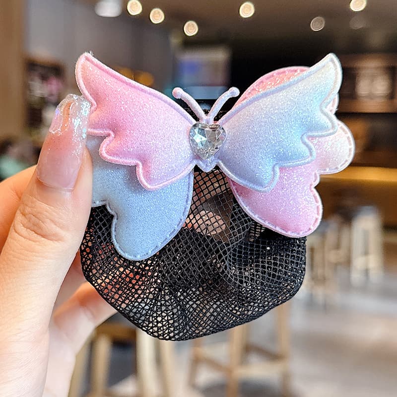 ヘアアクセサリー シュシュ プロ仕様メッシュネットシュシュ