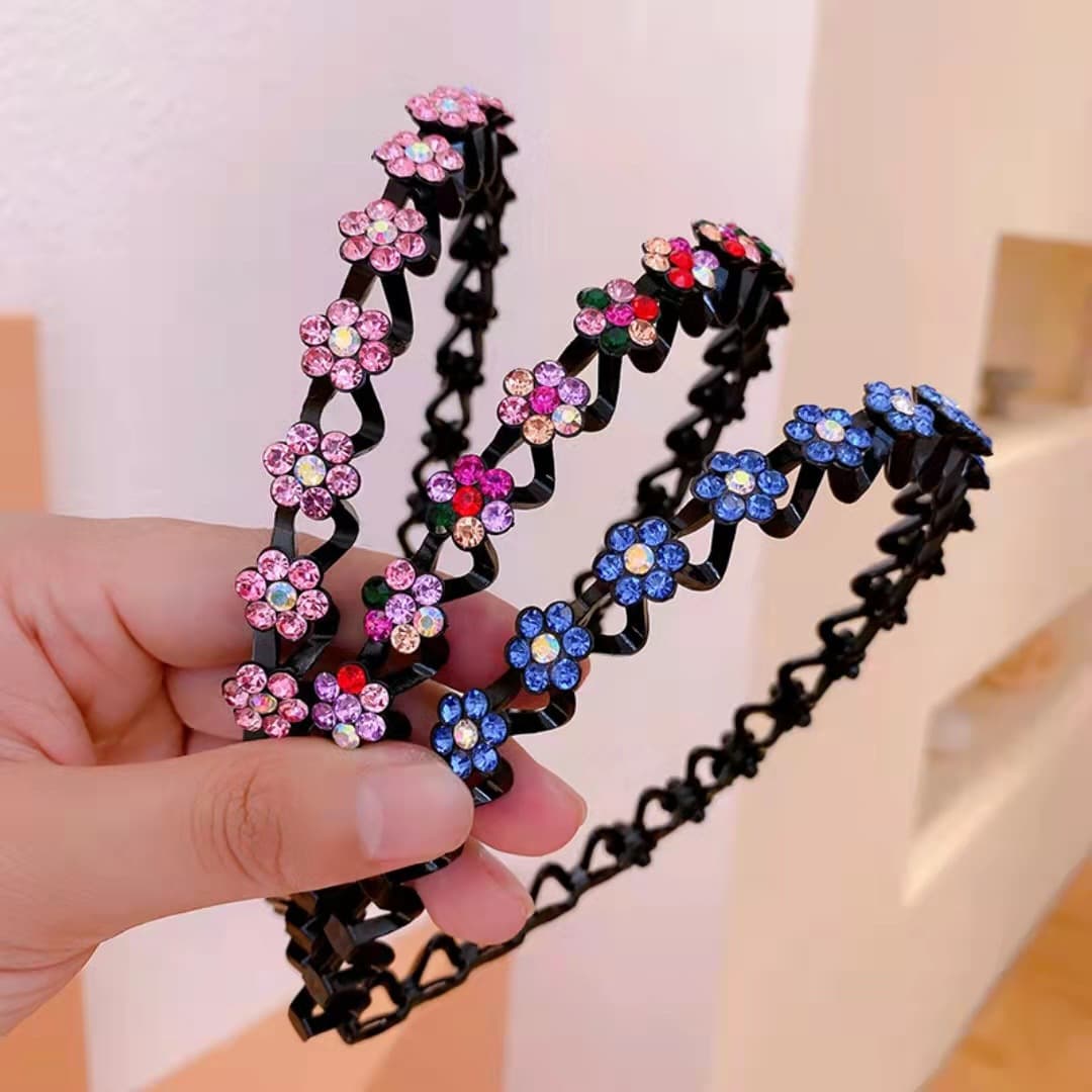 ヘアアクセサリー キラめき花園カチューシャ