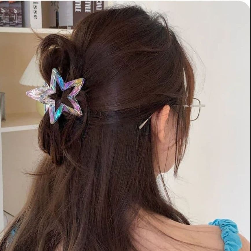 ヘアアクセサリー 輝星クリスタルバレッタ
