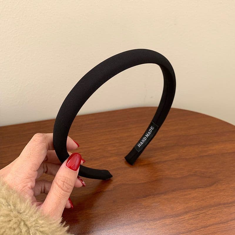 ヘアアクセサリー カチューシャ シンプル布製