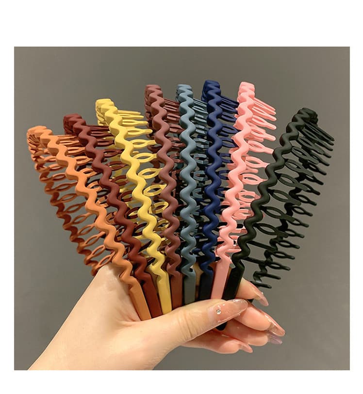 ヘアアクセサリー ジグザグコーム カチューシャ